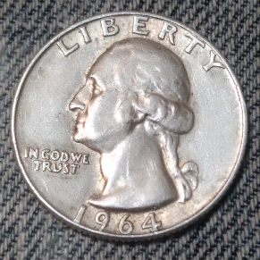 1964-D-Quarter-Very-Distinct-Die-Gouge-Some-Doubling